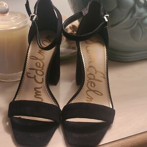 Sam Edelman Black Heels Elegant Design